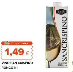 Tigre Vino san crispino RONCO offerta