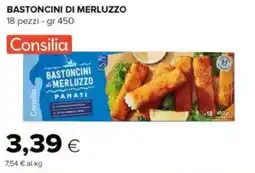 Oasi Consilia bastoncini di merluzzo offerta