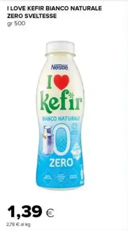 Oasi Nestle i love kefir bianco naturale zero sveltesse offerta