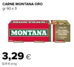Oasi Carne montana oro offerta