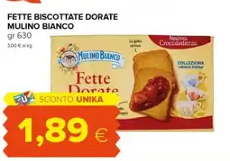 Oasi Fette biscottate dorate MULINO BIANCO offerta