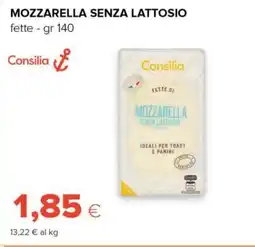 Tigre Consilia mozzarella senza lattosio offerta