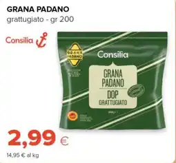Tigre Consilia grana padano grattugiato offerta