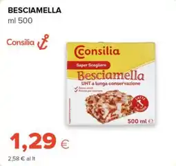 Tigre Consilia besciamella Consilia offerta