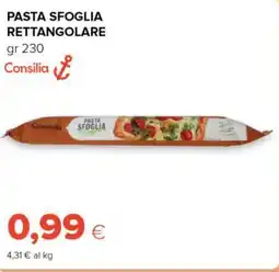 Tigre Consilia pasta sfoglia rettangolare offerta