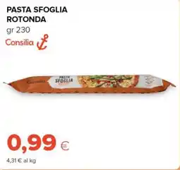 Tigre Pasta sfoglia rotonda Consilia offerta