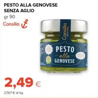 Tigre Pesto alla genovese senza aglio Consilia offerta