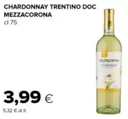 Oasi Chardonnay trentino DOC MEZZACORONA offerta