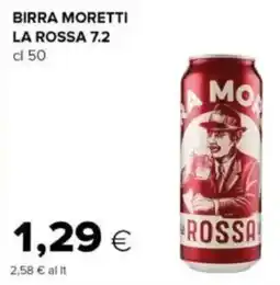 Oasi Birra moretti LA ROSSA 7.2 offerta