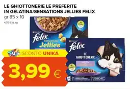 Oasi Le ghiottonerie le preferite in gelatina/sensations jellies FELIX offerta