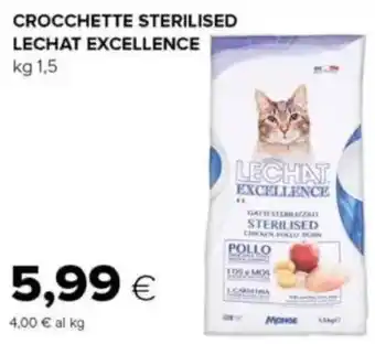 Oasi Crocchette sterilised LECHAT EXCELLENCE offerta