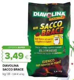 Oasi Diavolina sacco brace offerta