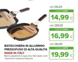 Oasi Bistecchiera in alluminio pressofuso di alta qualità made in italy offerta