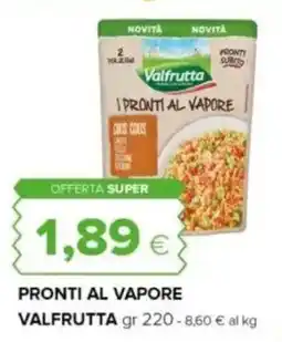 Oasi Pronti al vapore VALFRUTTA offerta