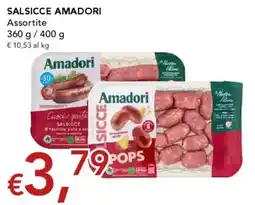 Migross Supermercati e Market Salsicce AMADORI offerta