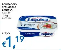 Migross Supermercati e Market Formaggio spalmabile EXQUISA offerta