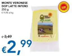 Migross Supermercati e Market Monte veronese dop latte intero offerta
