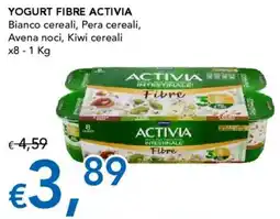 Migross Supermercati e Market Yogurt fibre ACTIVIA offerta