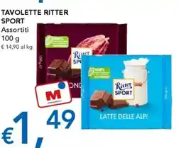 Migross Supermercati e Market Tavolette RITTER SPORT offerta