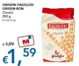 Migross Supermercati e Market Grissini fagolosi GRISSIN BON offerta