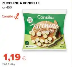 Tigre Consilia zucchine a rondelle offerta