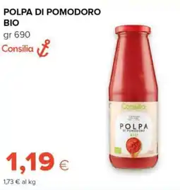 Tigre Consilia polpa di pomodoro bio offerta