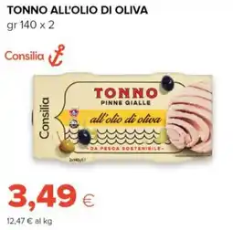 Tigre Consilia tonno all'olio di oliva offerta