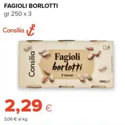 Tigre Consilia fagioli borlotti offerta