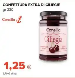 Tigre Consilia confettura extra di ciliegie offerta
