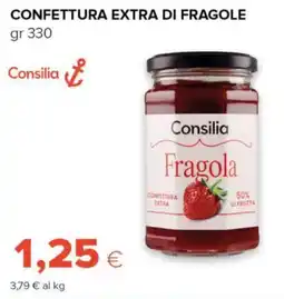 Tigre Consilia confettura extra di fragole offerta