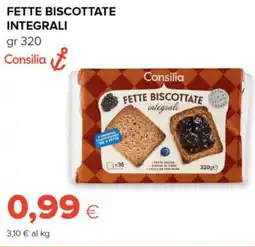 Tigre Consilia fette biscottate integrali offerta