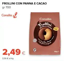 Tigre Consilia frollini con panna e cacao offerta