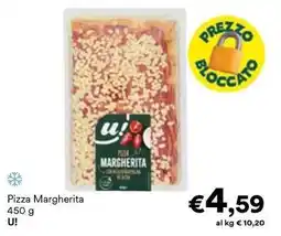Unes Pizza Margherita U! offerta