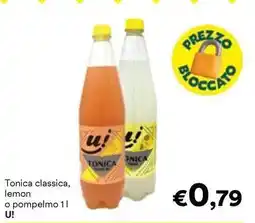 Unes Tonica classica, lemon o pompelmo U! offerta