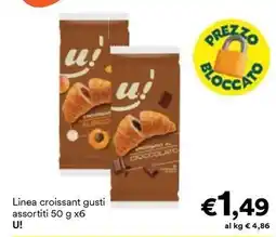 Unes Linea croissant U! offerta