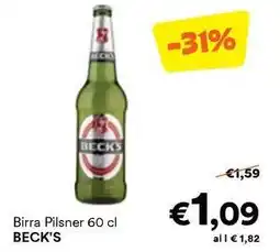 Unes Birra Pilsner BECK'S offerta
