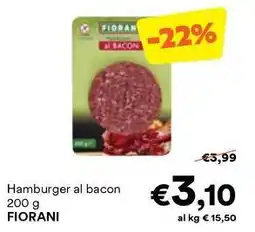 Unes Hamburger al bacon FIORANI offerta
