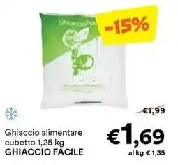 Unes Ghiaccio alimentare cubetto GHIACCIO FACILE offerta