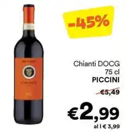 Unes Chianti DOCG PICCINI offerta