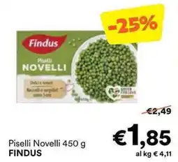 Unes Piselli Novelli FINDUS offerta