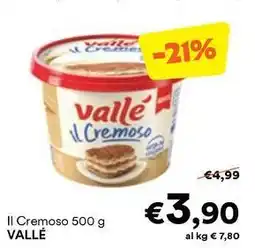 Unes Il Cremoso VALLÉ offerta