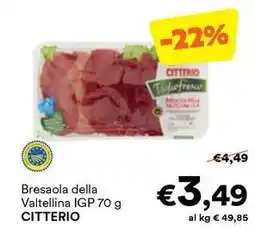 Unes Bresaola della Valtellina IGP CITTERIO offerta