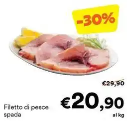 Unes Filetto di pesce spada offerta
