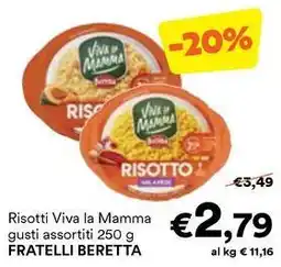 Unes Risotti Viva la Mamma FRATELLI BERETTA offerta