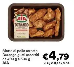 Unes Alette di pollo arrosto Durango AIA offerta