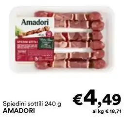 Unes Spiedini sottili AMADORI offerta