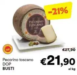 Unes Pecorino toscano DOP BUSTI offerta
