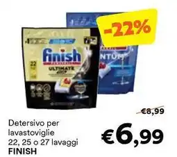 Unes Detersivo per lavastoviglie FINISH offerta