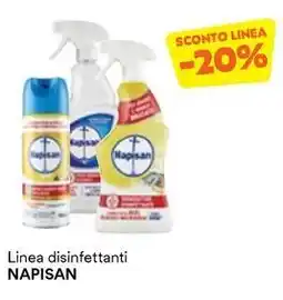 Unes Linea disinfettanti NAPISAN offerta