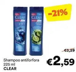 Unes Shampoo antiforfora CLEAR offerta